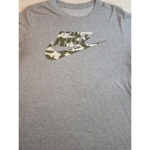 Nike Shirt MENS Medium Dri-Fit Camouflage Tee Graphic Short Sleeve